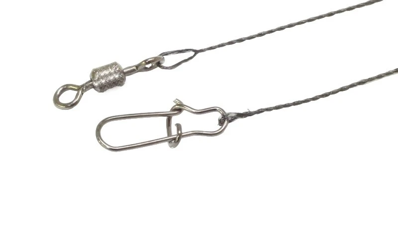 Поводок Lucky John Оснащенный 15 см 9 кг   2 шт   LJW7302-15 — крупный план
	                                    1