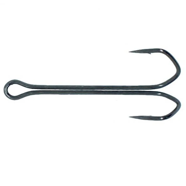 Крючок Двойной UF Studio Double Hook Long №4 10 шт    Dh#4pack — крупный план
	                                    1