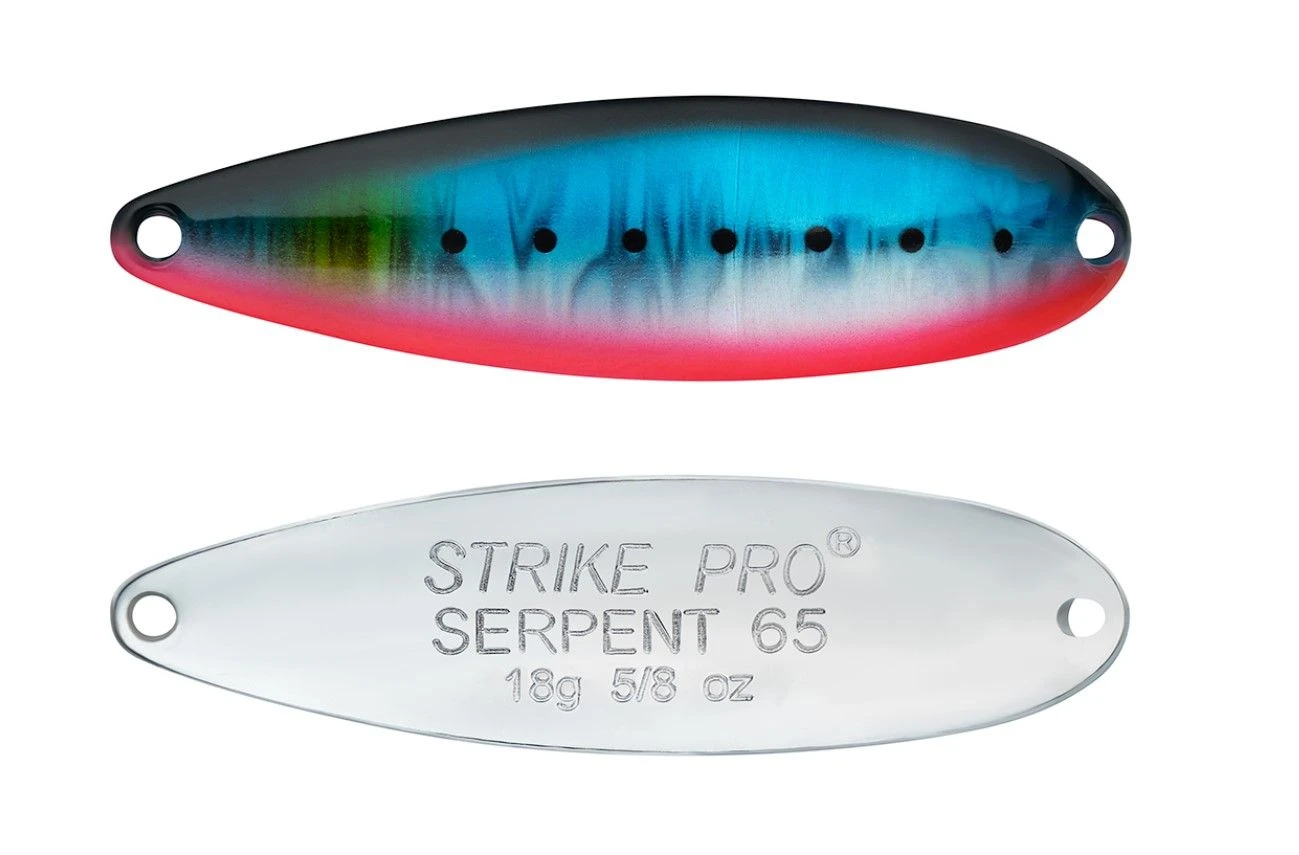 Колеблющаяся Блесна Strike Pro Dragon Double 80M 18 гр 80 мм A234-SBO-CP   ST-07FD#A234-SBO-CP — характеристики,  особенности конструкции