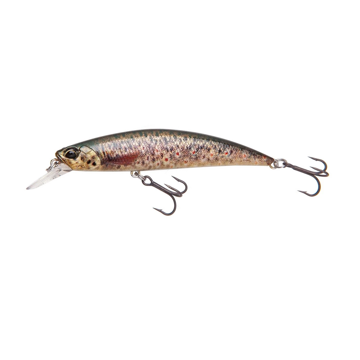 Воблер DUO Spearhead Ryuki 80SP CCC3815 Brown Trout ND 5,6 гр   DUO-97339 — характеристики,  особенности конструкции