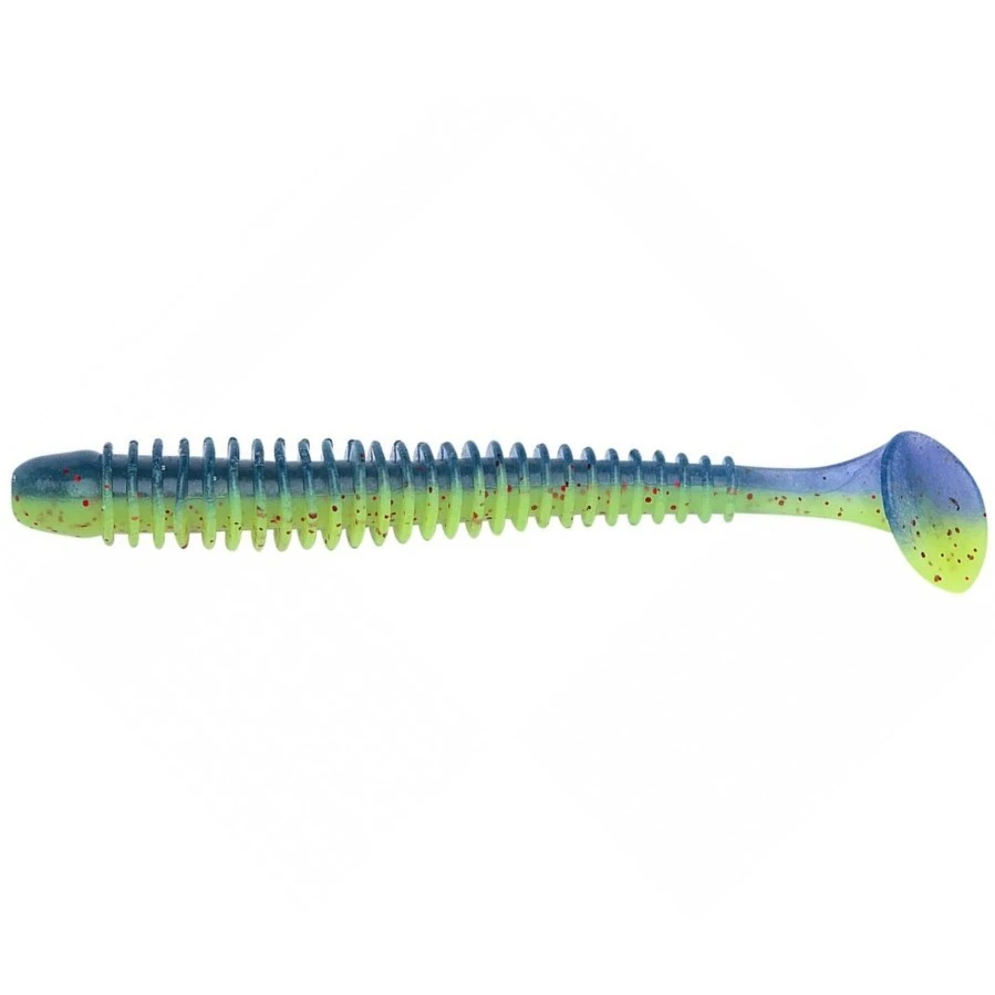 Силиконовая приманка Keitech Swing Impact 3.5 88 мм 8 шт EA#20 Violet Chart Red FLK — характеристики,  особенности конструкции