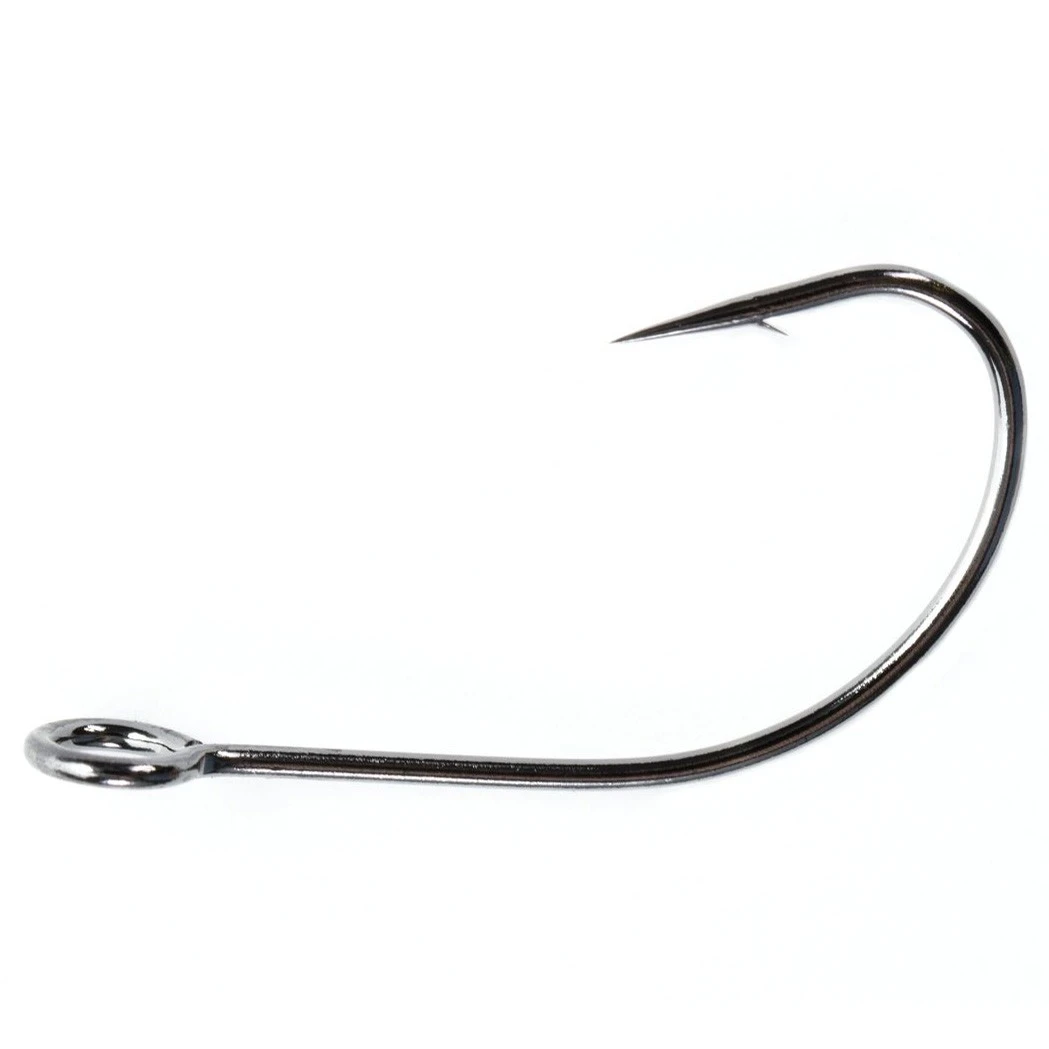 Крючок Одинарный Gamakatsu LS-3424F New Label Hooks Black №4 8 шт    185099-004 — характеристики,
	                                    особенности конструкции
