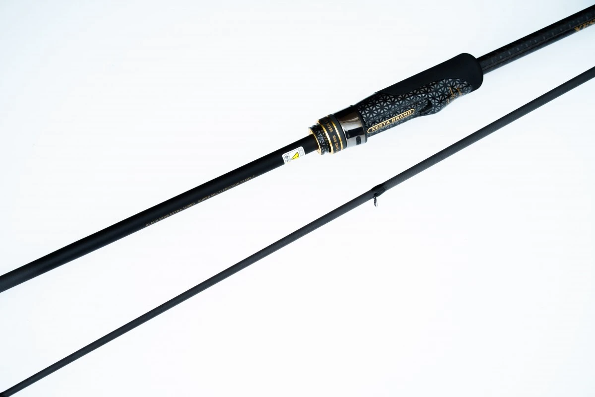 Спиннинг Xesta Black Star Extra Tuned S74MX-T 224 см 1 - 20 гр  Super Multi Friction  XBSET-S74MX-T — крупный план
	                                    2