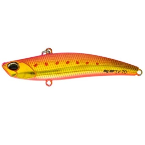 Воблер DUO Bay Ruf SV 70S ADA0163 Gold Pink Sardine RB 11 гр   DUO-28503 — характеристики,  особенности конструкции