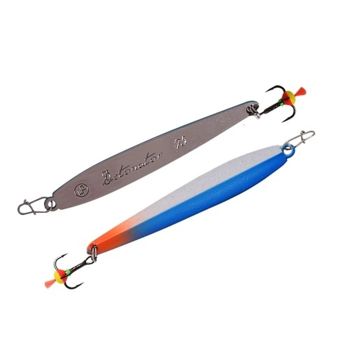 Зимняя Блесна Ecopro Detonator 9 гр 75 мм BLS   EPVJDT75BLS — характеристики,  особенности конструкции