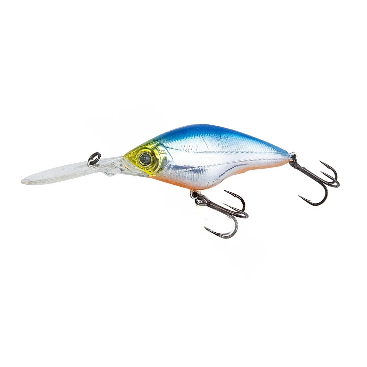 Воблер Duel Hardcore Shad Crank 3+ 60F HBSN 11 гр   R1186-HBSN — характеристики,  особенности конструкции