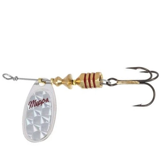 Вращающаяся Блесна Mepps Comet Rainbo №1 3,5 гр AG   crb-1-a — характеристики,  особенности конструкции