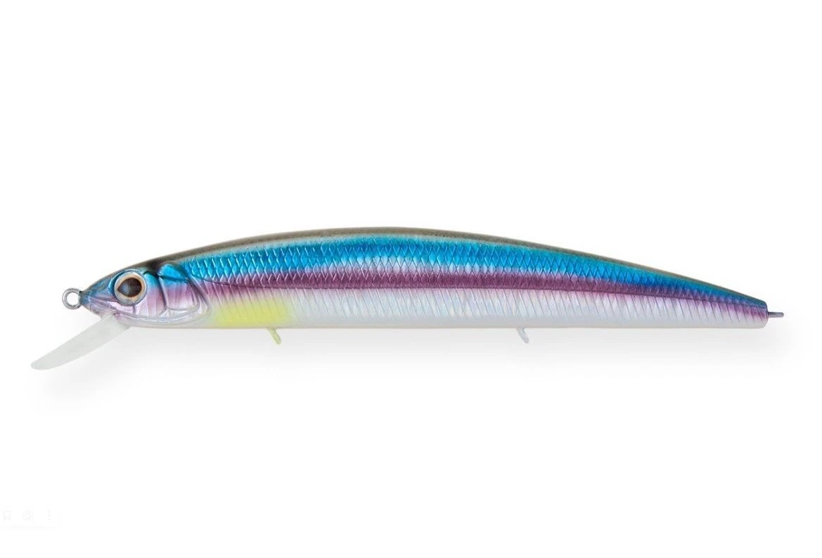 Воблер Strike Pro Montero 130SP A210-SBO-RP Rainbow Ghost Wakasagi 20,6 гр   EG-190B-SP#A210-SBO-RP — характеристики,  особенности конструкции