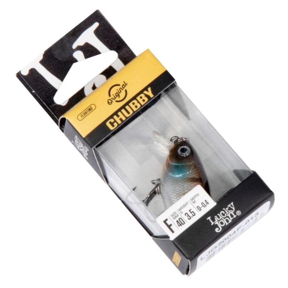 Воблер Lucky John Chubby 40F 013 3,5 гр Original  LJO2004F-013 — крупный план
	                                    2