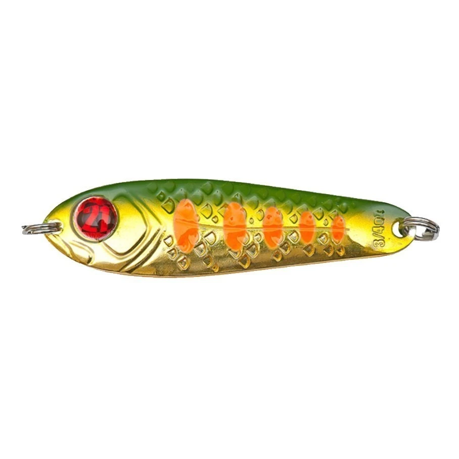 Колеблющаяся Блесна Pontoon 21 Paco 3/8oz 10,5 гр 48 мм G80-060 Orange Spots Yamame   P21-SP-PAC11-G80-060 — характеристики,
	                                    особенности конструкции