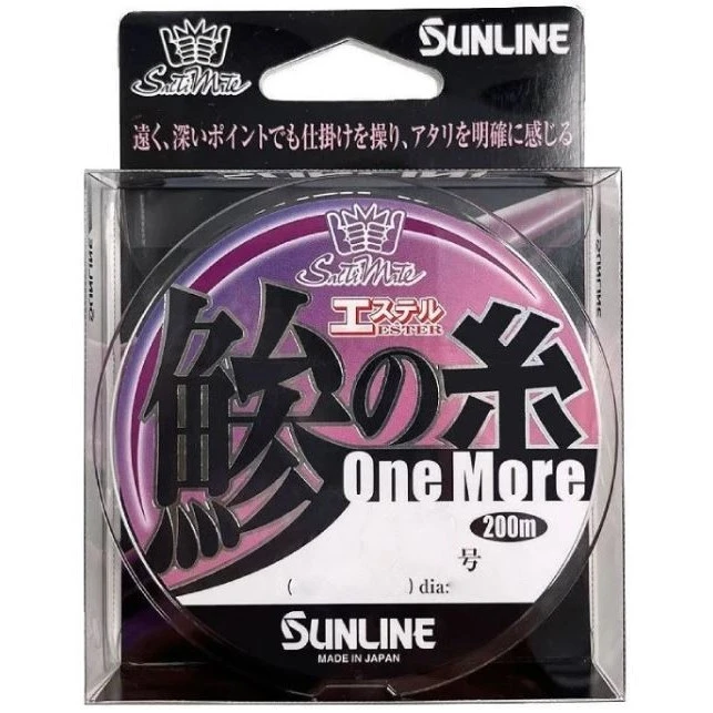 Эстер Sunline SM Aji No Ito One More HG 200 м  PE # 0,3  0,09 мм — характеристики,  особенности конструкции