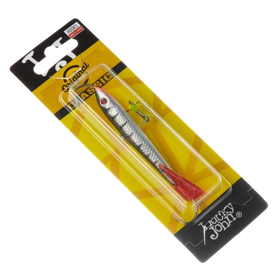 Балансир Lucky John Classic 8 12HRT 27 гр 80 мм   81801-12HRT — крупный план
	                                    2