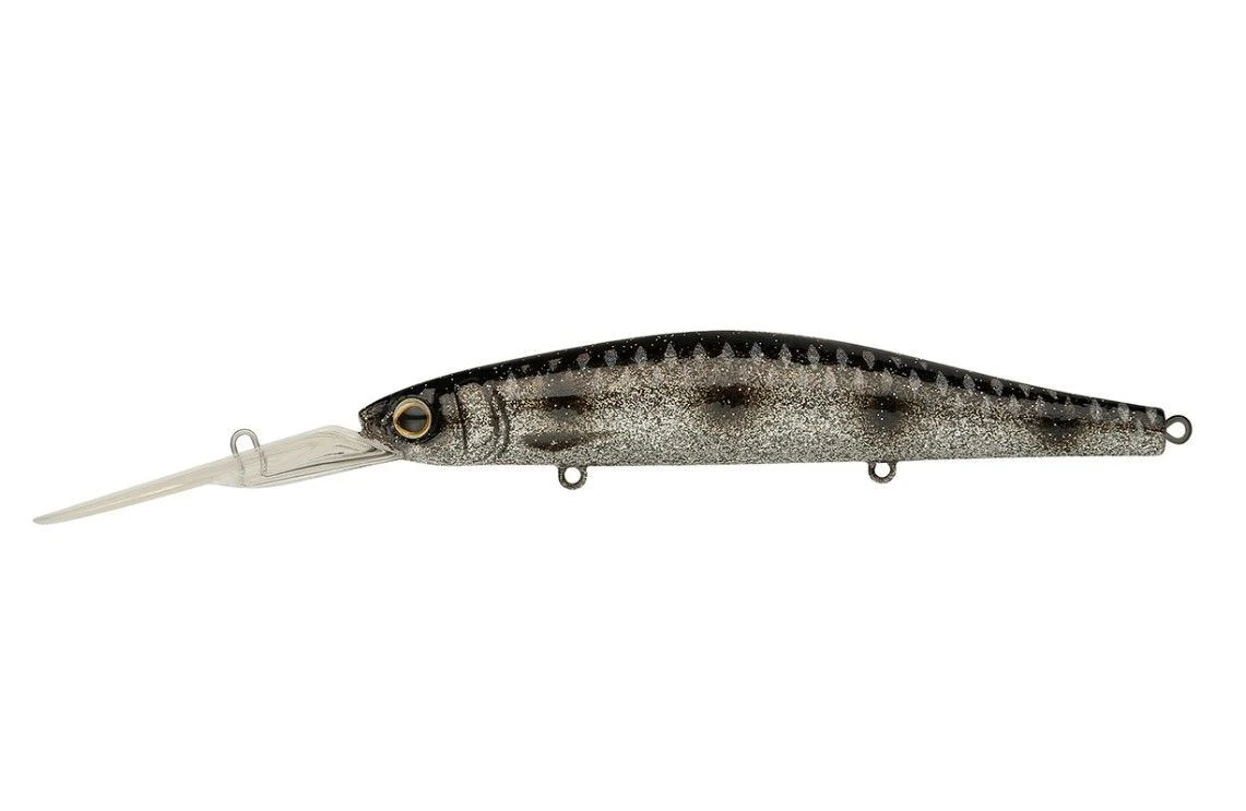 Воблер Strike Pro Inquisitor DR 110SP A249-3D Silver Spotted Bullhead 18,9 гр   EG-193BL-SP#A249F-3D — характеристики,
	                                    особенности конструкции