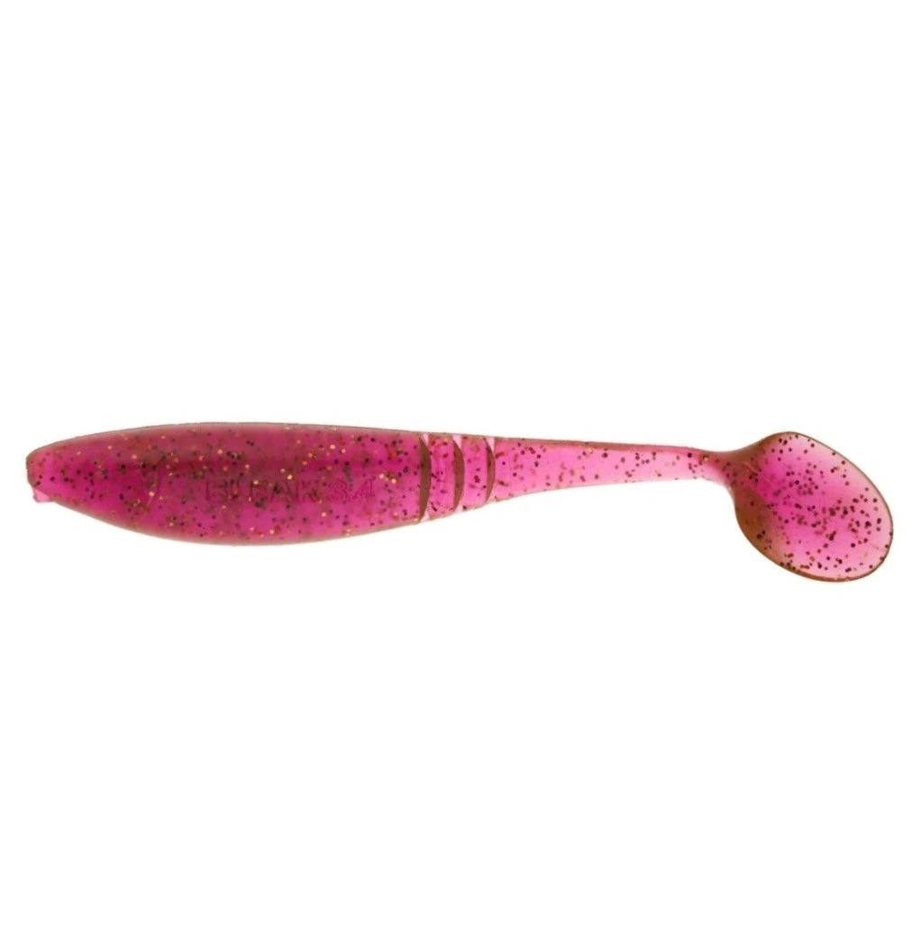 Силиконовая приманка Jig It Bleak 4 100 мм 6 шт 016 Beet UV   JIB100016S — характеристики,  особенности конструкции
