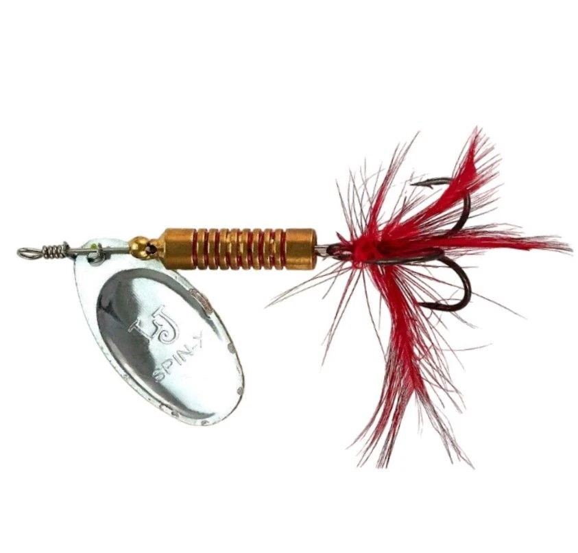 Вращающаяся Блесна Lucky John Spin-X Round №4 11 гр FT   LJSR04-FT — крупный план
	                                    1