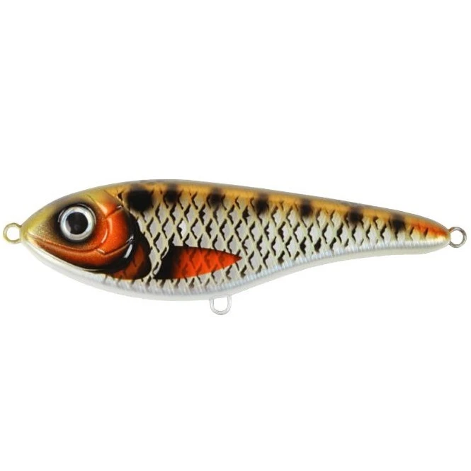 Воблер Strike Pro Buster Jerk Shallow Runner CWC007 Golden Ridgeback 64,5 гр Wolf Color  EG-048S#CWC007 — характеристики,
	                                    особенности конструкции