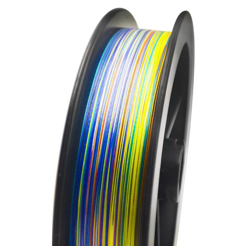 Плетеный шнур Sufix SFX 8X 150 м  PE # 1 Разноцветная 0,165 мм   SFX8B165M150 — крупный план
	                                    4