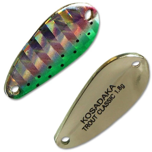 Колеблющаяся Блесна Kosadaka Trout Police Trout Classic 1,8 гр 23 мм Z06   TL-TC-Z06 — характеристики,
	                                    особенности конструкции