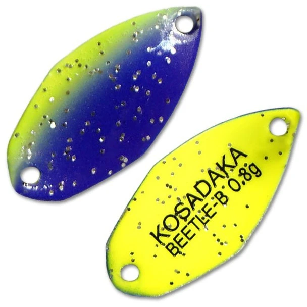 Колеблющаяся Блесна Kosadaka Trout Police Beetle-B 0,8 гр 21 мм E98   TL-BTB-E98 — характеристики,
	                                    особенности конструкции