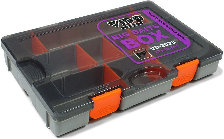 Коробка Vido Craft Big Baits Box  17х18,5х4 см    VD-2028 — характеристики,  особенности конструкции