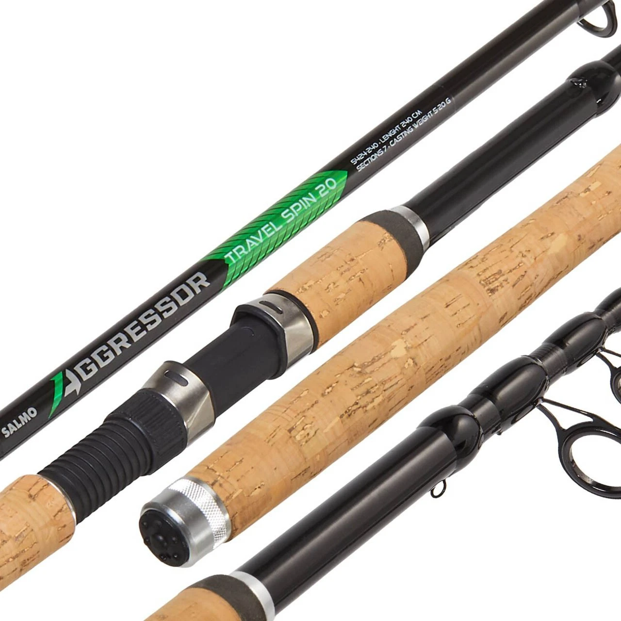 Спиннинг Salmo Aggressor Travel Spin 20 240 см 5 - 20 гр    5424-240 — крупный план
	                                    1