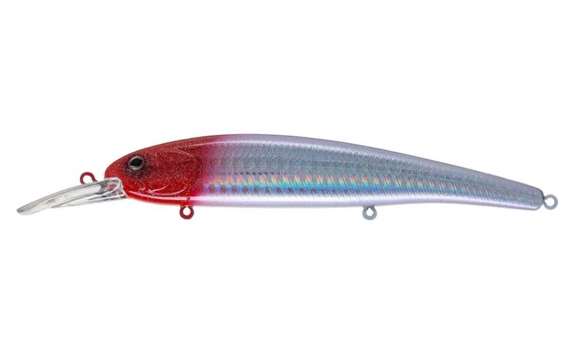 Воблер Strike Pro Hooligan Shallow 120SP 022PPP-713 Redhead Silver 20,1 гр   EG-220SP#022PPP-713 — характеристики,  особенности конструкции