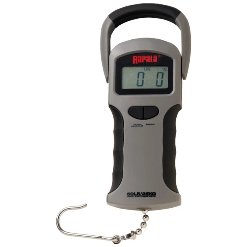 Весы Rapala Цифровые с памятью  до 25 кг  RGSDS-50 — характеристики,  особенности конструкции