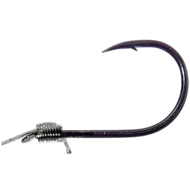 Крючок Одинарный Owner S-344 №7 9 шт Black   ow-S-344BL-7 — характеристики,  особенности конструкции