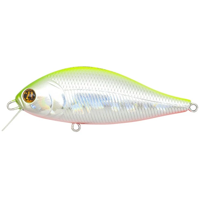 Воблер Pontoon 21 Bet-A-Shad 75F-SR A62 Crash Fresh Chartreuse Silver 12,7 гр   P21-BASH-75F-SR-A62 — характеристики,
	                                    особенности конструкции