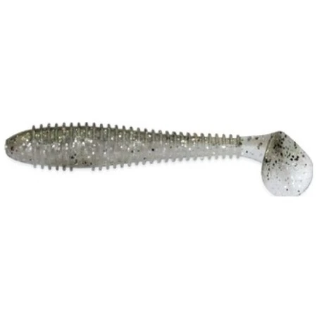 Силиконовая приманка Keitech Swing Impact Fat 2.8 71 мм 8 шт #416 Silver Flash Minnow — характеристики,
	                                    особенности конструкции