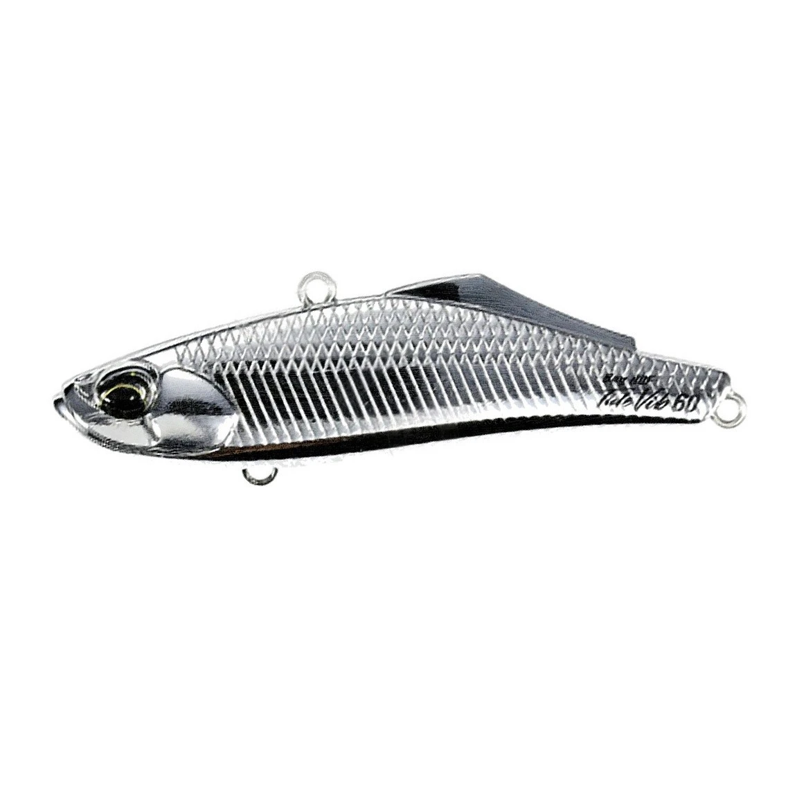 Воблер DUO Bay Ruf Tide Vib 80 MCC0522 UV Silver Slash B 25 гр   DUO-89280 — характеристики,  особенности конструкции