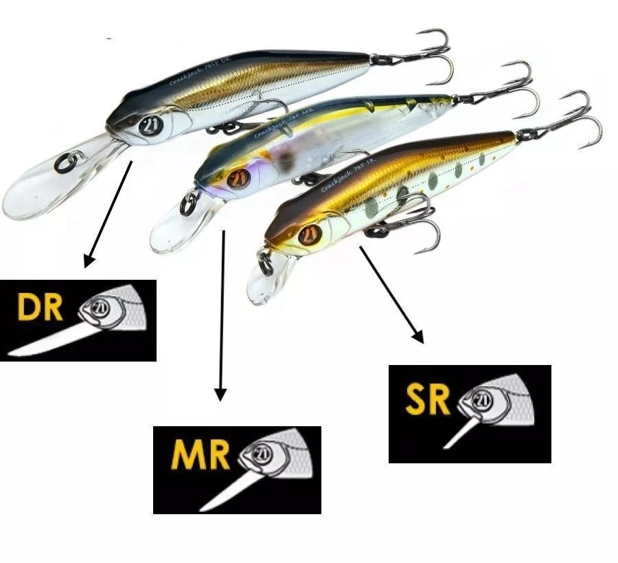 Воблер Pontoon 21 CrackJack 78SP-SR R60 Silver Back OB 10,8 гр   P21-CRJ-78SP-SR-R60 — крупный план
	                                    1