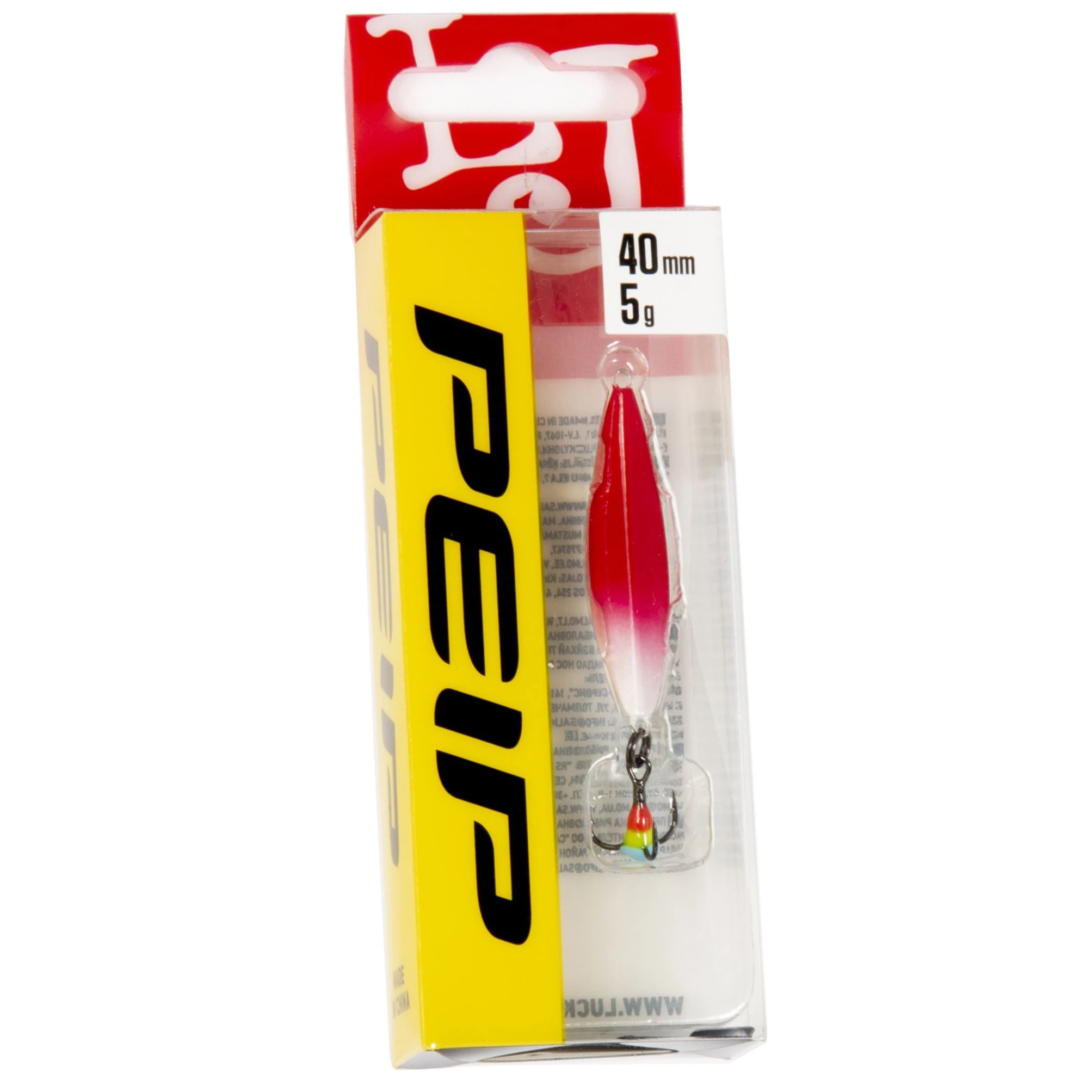 Зимняя Блесна Lucky John Peip 5 гр 40 мм RW   LJPE40-RW — крупный план
	                                    1