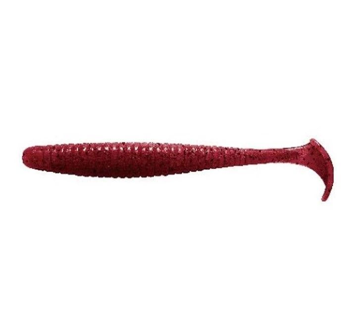 Силиконовая приманка Noike Smokin Swimmer 3 76 мм 9 шт 103-Dark Red   NKSS3103 — характеристики,  особенности конструкции
