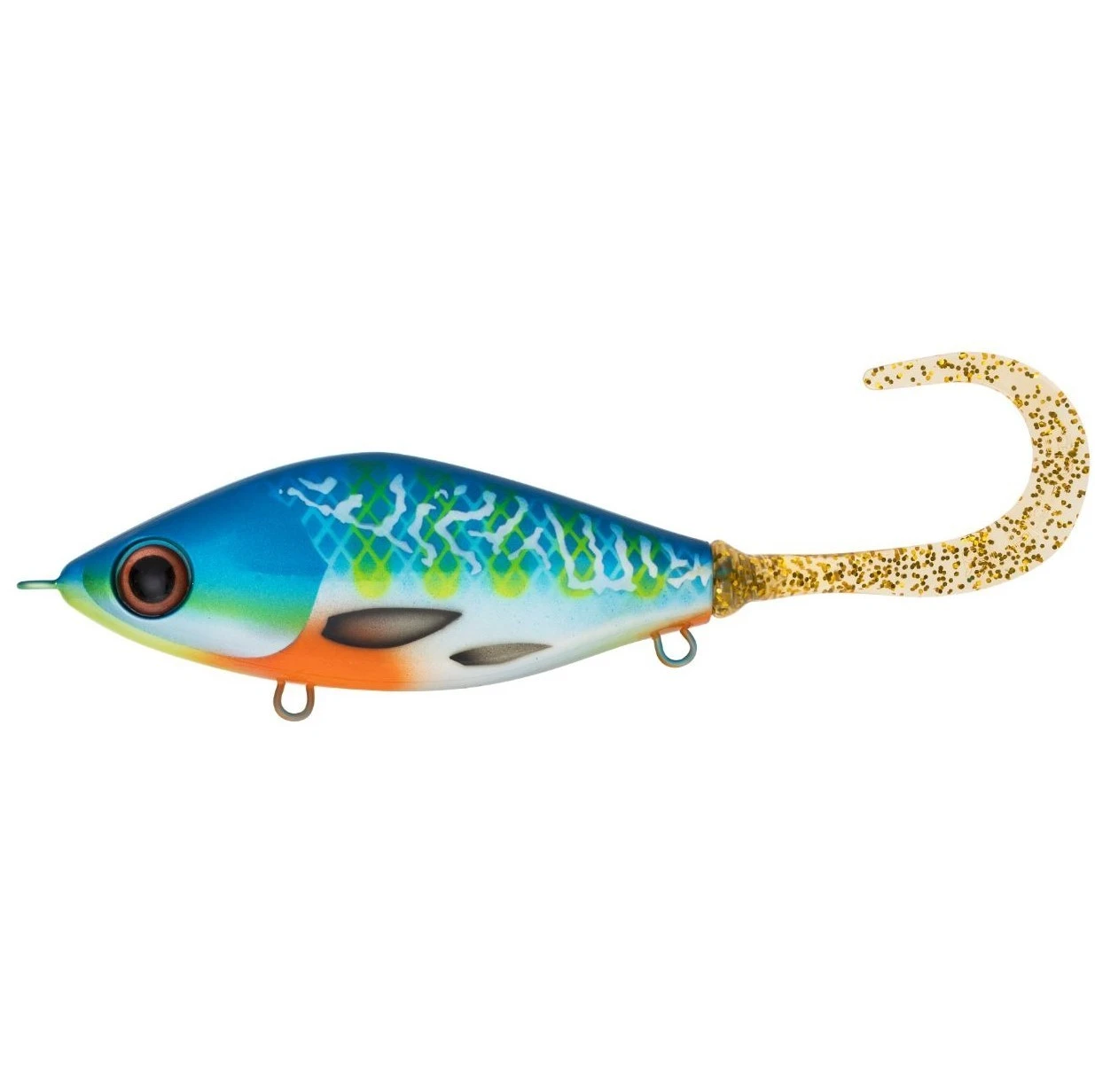 Воблер Strike Pro Guppie Jr Shallow CWC001 Blue Fire 58 гр   EG-208AS#CWC001 — характеристики,
	                                    особенности конструкции