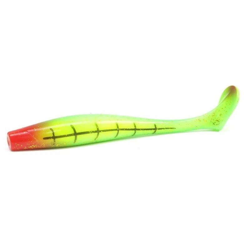 Силиконовая приманка Lucky John Kubira Swim Shad 7.0in 175 мм 2 шт PG15 3D Series  140421-PG15 — крупный план
	                                    2