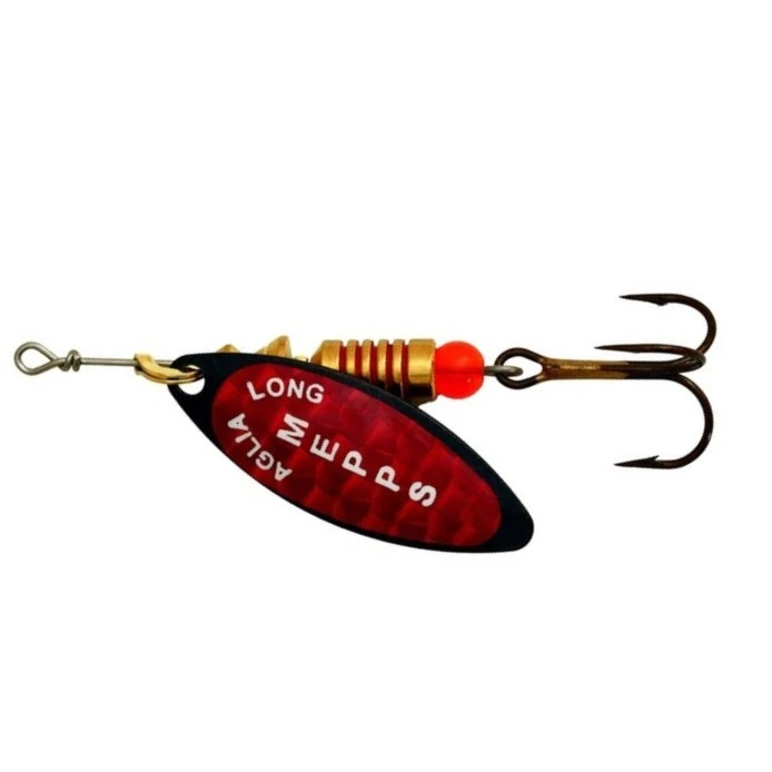 Вращающаяся Блесна Mepps Aglia Longue Redbo №2 7 гр NR   alrd-2-n — характеристики,  особенности конструкции