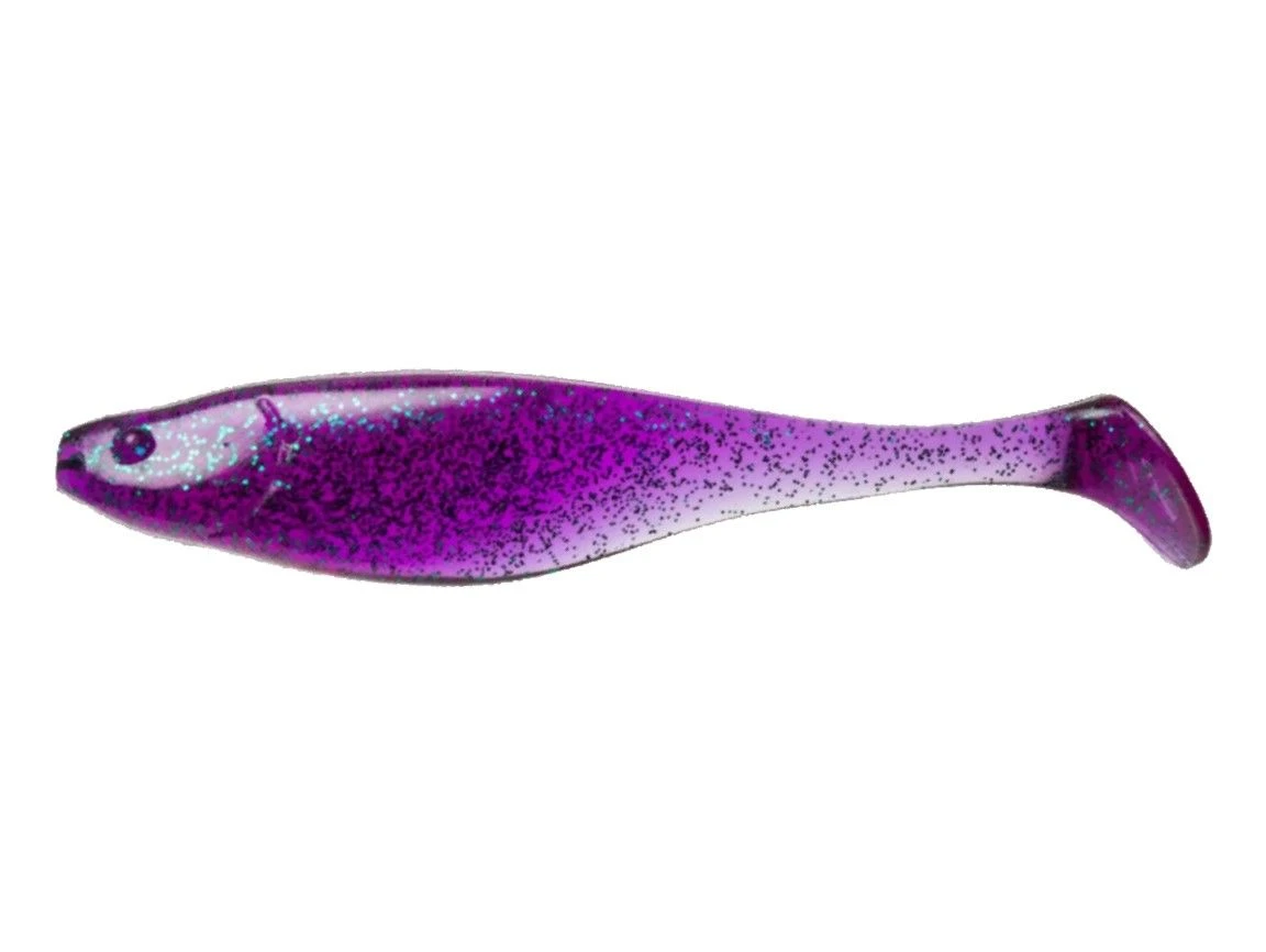 Силиконовая приманка Narval Commander Shad 14 140 мм 3 шт 017-Violetta   NVCM14017 — характеристики,  особенности конструкции
