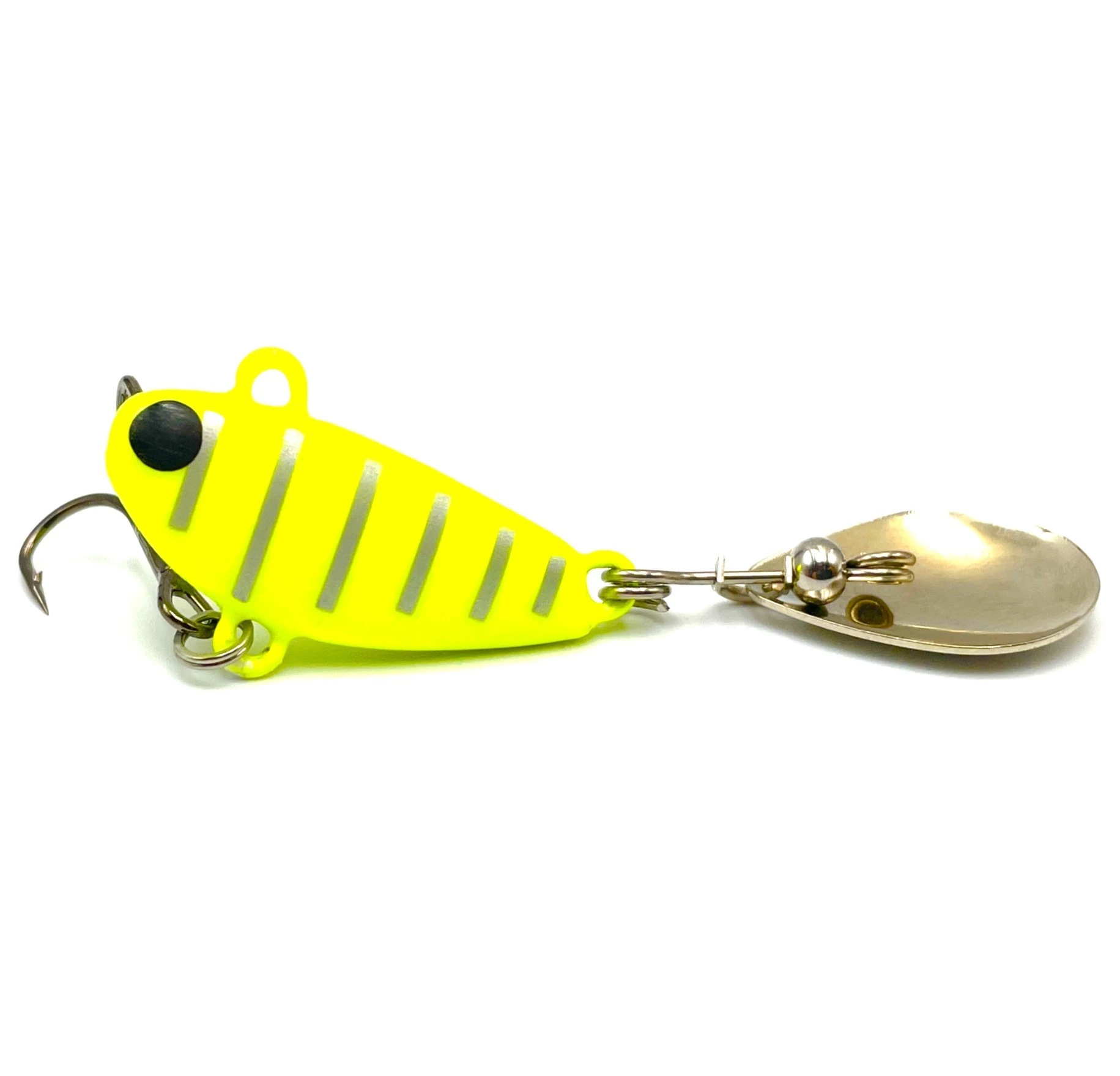 Тейл-спиннер UF Studio Buzzet Bullet 15 15 гр 55 мм Yellow ACID   B15yA — характеристики,
	                                    особенности конструкции