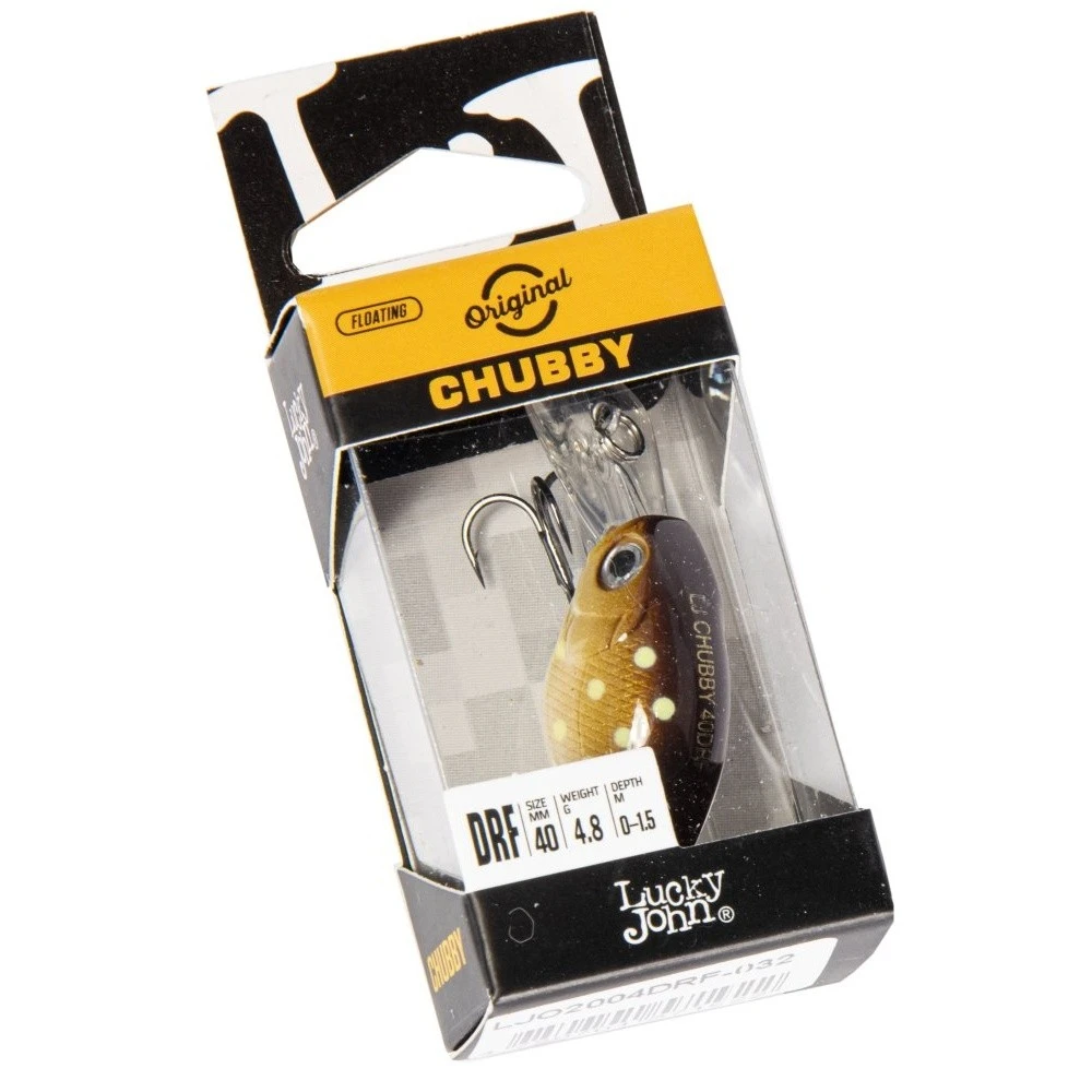 Воблер Lucky John Chubby DR 40F 032 3,8 гр   LJO2004DRF-032 — крупный план
	                                    2