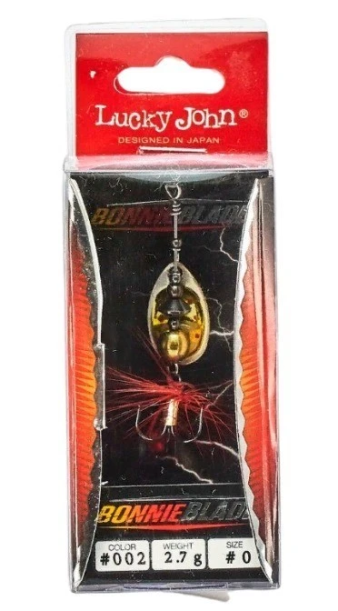 Вращающаяся Блесна Lucky John Bonnie Blade №0 2,7 гр 002   LJBB00-002 — крупный план
	                                    1