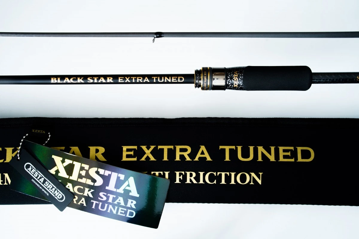 Спиннинг Xesta Black Star Extra Tuned S74MX-T 224 см 1 - 20 гр  Super Multi Friction  XBSET-S74MX-T — крупный план
	                                    7