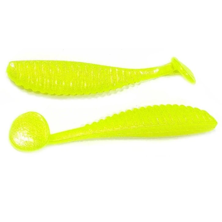 Силиконовая приманка Reins S Cape Shad 3.5 89 мм 6 шт 015-Chart Pearl   SCS3.5-015 — характеристики,  особенности конструкции