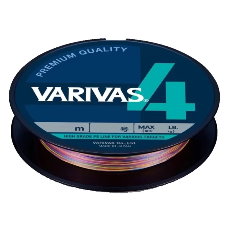 Плетеный шнур Varivas X4 200 м  PE # 2 Marking 0,235 мм — характеристики,  особенности конструкции