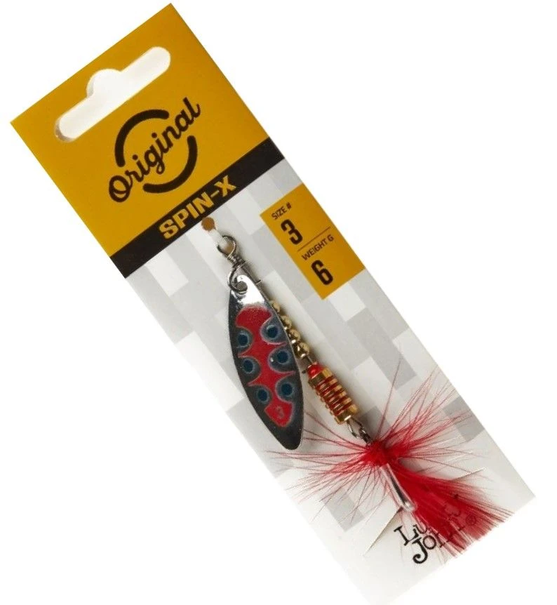 Вращающаяся Блесна Lucky John Spin-X Long №3 6 гр SX1   LJSL03-SX1 — крупный план
	                                    2