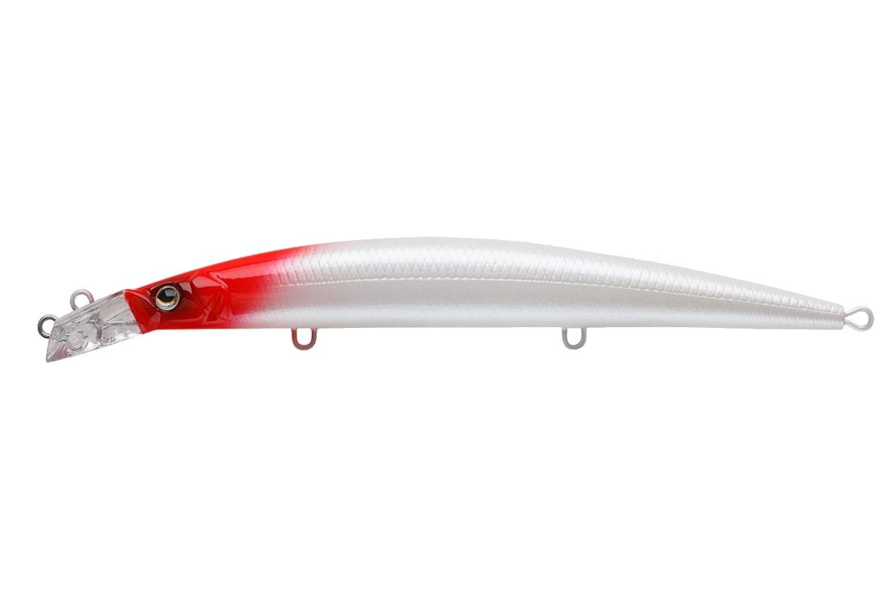 Воблер Strike Pro Top Water Minnow 90 022PF Milk Redhead 10,2 гр   JL-179F#022PF — характеристики,  особенности конструкции