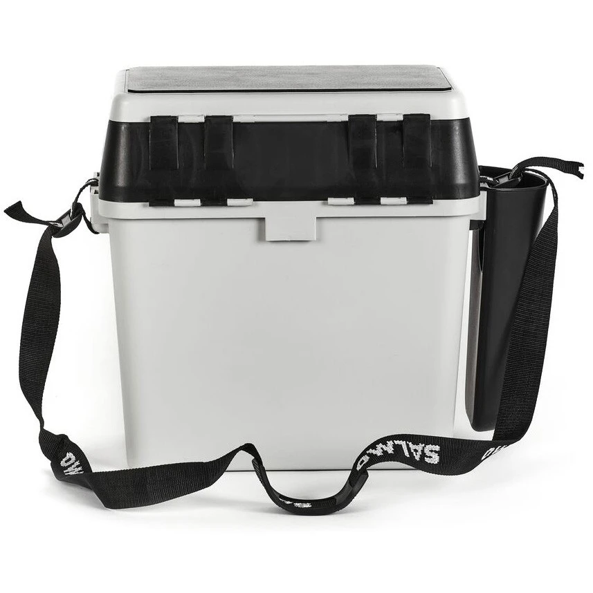 Ящик Salmo 2-х Ярус.(Из 5-ти Частей) пласт.  39,5х24,5х38 см Сер.   2075 — крупный план
	                                    2