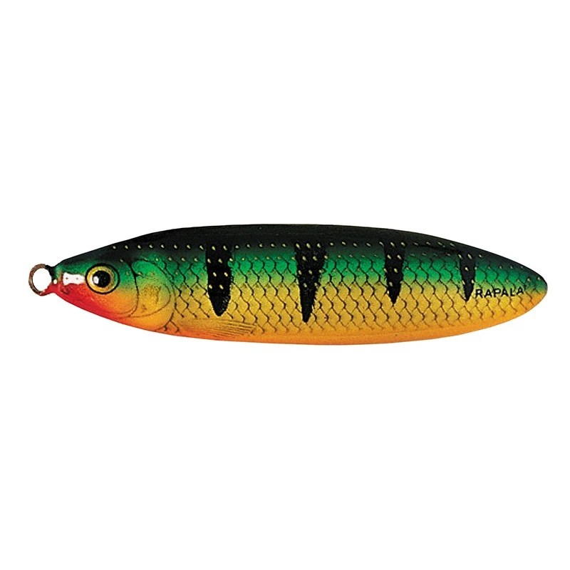 Колеблющаяся Блесна Rapala Minnow Spoon 08 22 гр 80 мм P   RMS08-P — характеристики,  особенности конструкции