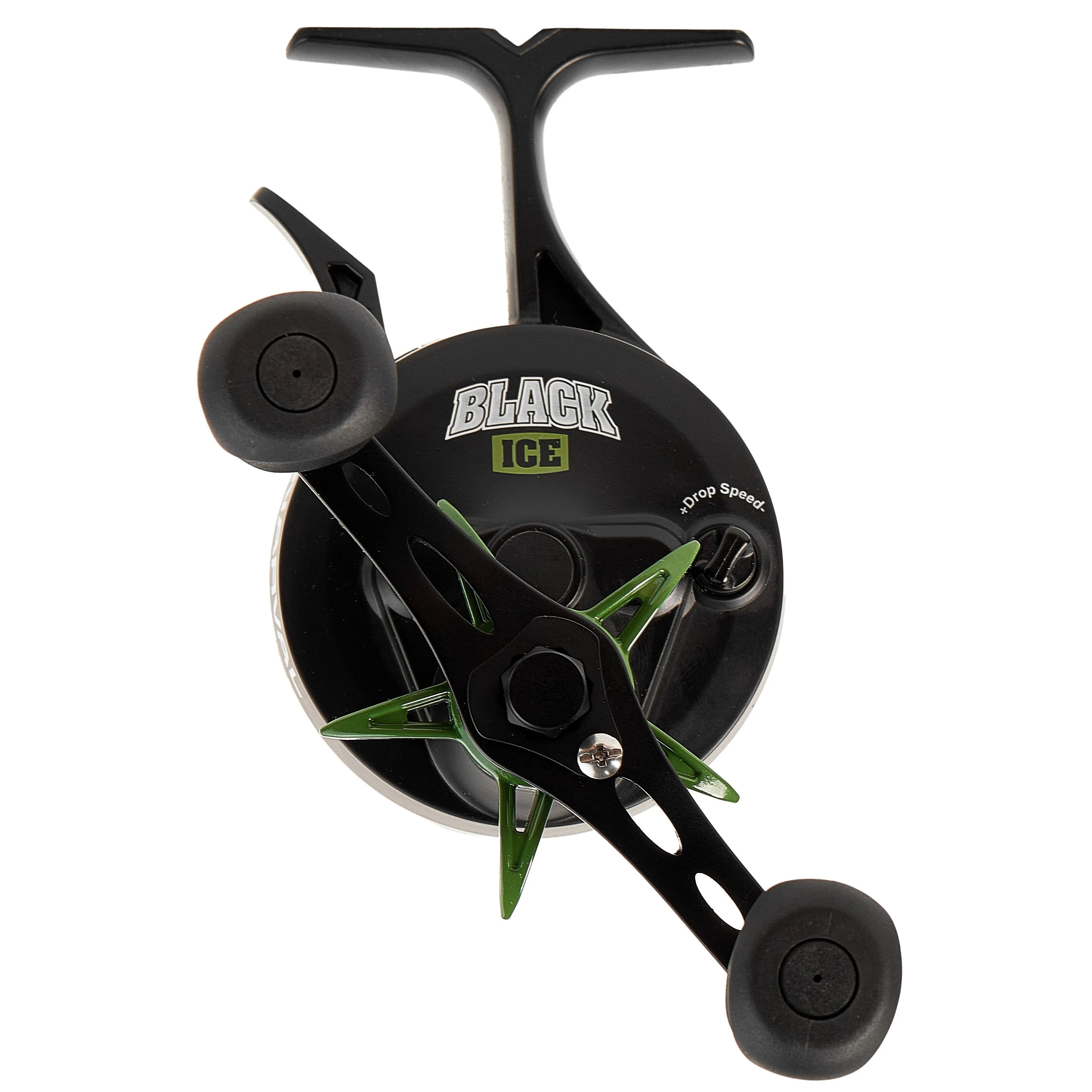 Катушка Narval Frost Black Ice Black/Oliv Левая 2,5:1  NFEBIL2.5:1OL — крупный план
	                                    1