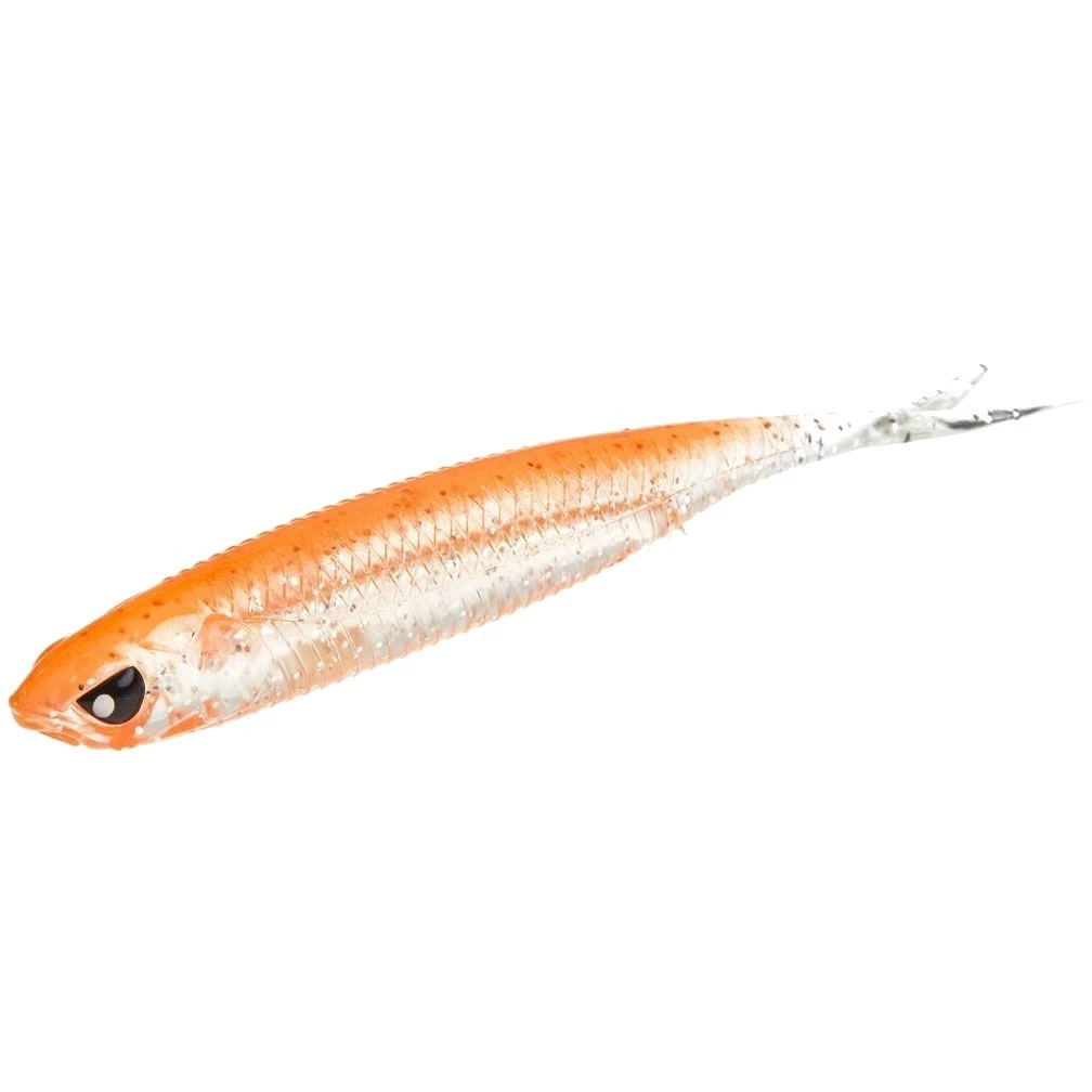 Силиконовая приманка Lucky John Makora Split Tail 5.0in 127 мм 4 шт 007 3D Series  140411-007 — крупный план
	                                    1